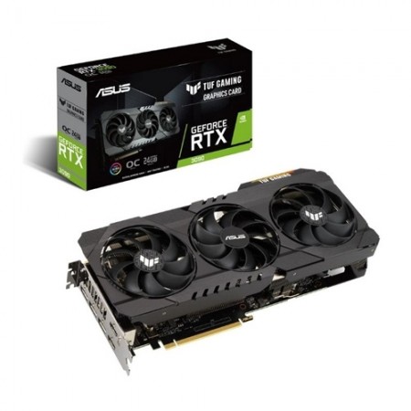 P. Gráfica Asus TUF Gaming GeForce RTX 3090 24GB GDDR6X OC